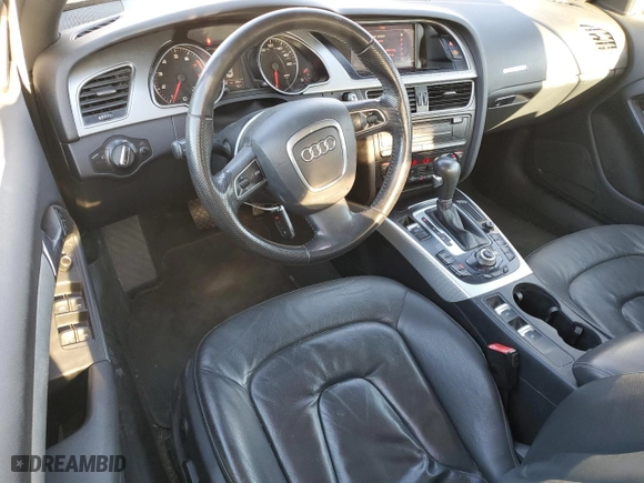 2011 Audi A5 2.0T Premium Plus with VIN WAUJFAFHXBN007482, listed as a Copart auction lot 83620304 with 129,359 mi miles and Salvage Title. Bid and sale history available at carsss.com. Image 8.