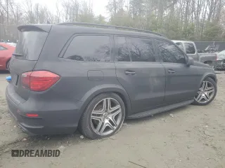 2016 Mercedes-Benz GL with VIN 4JGDF7EE1GA684408, listed as a Copart auction lot 84930854 with 39,004 mi miles and Salvage Title. Bid and sale history available at carsss.com. Image 3.