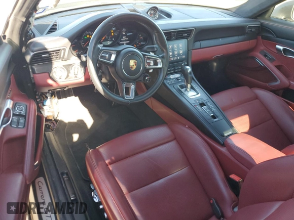 2019 Porsche 911 Carrera S with VIN WP0AB2A91KS115706, listed as a Copart auction lot 79899804 with 21,603 mi miles and Clean Title. Bid and sale history available at DreamBid. Image 8.