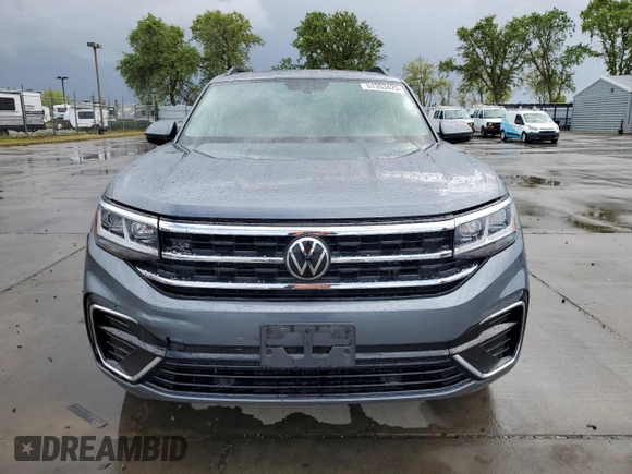 2021 Volkswagen Atlas SE with VIN 1V2RR2CA6MC578698, listed as a Copart auction lot 51353425 with 63,574 mi miles and Salvage title. Bid and sale history available at DreamBid. Image 5.