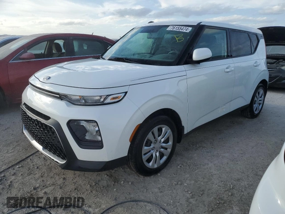 2020 Kia Soul X-Line with VIN KNDJ23AU5L7733335, listed as a Copart auction lot 76155474 with 130,313 mi miles and Non Repairable. Bid and sale history available at carsss.com. Image 1.