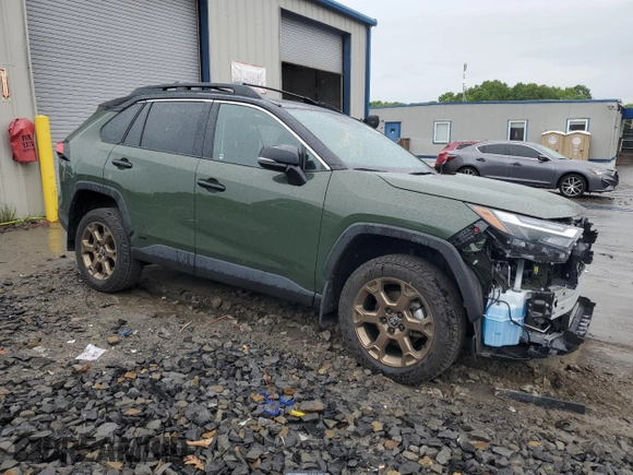2024 Toyota RAV4 Hybrid LE with VIN 2T3UWRFV2RW233698, listed as a Copart auction lot 58485325 with 6,873 mi miles and Salvage title. Bid and sale history available at DreamBid. Image 4.