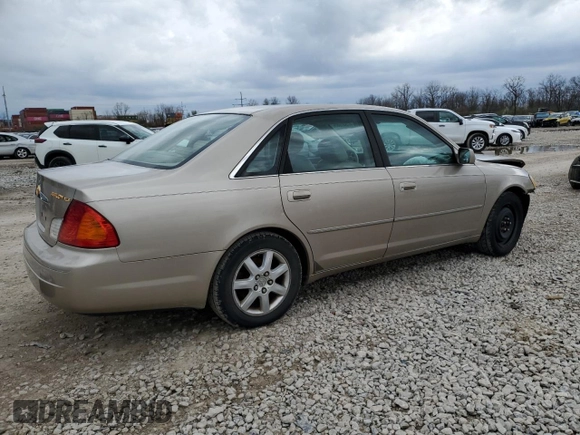 2000 Toyota Avalon XL with VIN 4T1BF28B8YU084223, listed as a Copart auction lot 47841965 with 331,346 mi miles and Salvage title. Bid and sale history available at DreamBid. Image 3.