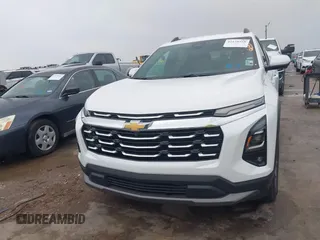 2025 Chevrolet Equinox FWD LT with VIN 3GNAXHEG9SL183867, listed as a IAAI auction lot 42178528 with 14,931 mi miles and . Bid and sale history available at DreamBid. Image 12.