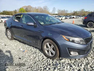 2015 Kia Optima LX with VIN 5XXGM4A72FG436488, listed as a Copart auction lot 51295695 with 172,292 mi miles and Salvage Title. Bid and sale history available at carsss.com. Image 4.