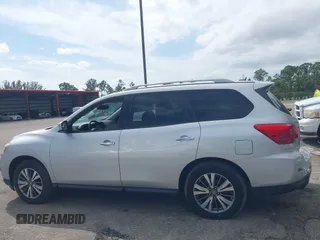 2018 Nissan Pathfinder S with VIN 5N1DR2MN9JC637022, listed as a IAAI auction lot 40555746 with 96,269 mi miles and . Bid and sale history available at DreamBid. Image 14.