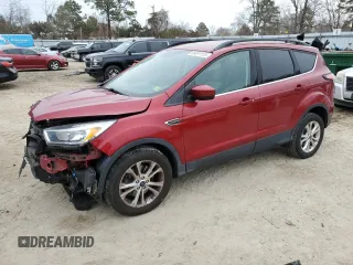 2018 Ford Escape SE with VIN 1FMCU0G9XJUB62780, listed as a Copart auction lot 88091125 with 75,511 mi miles and Salvage Title. Bid and sale history available at carsss.com. Image 1.