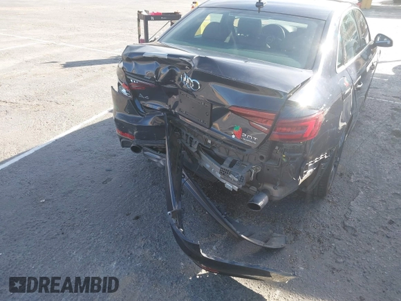 2018 Audi A4 Premium Plus z VIN WAUENAF41JN004776, wystawiony jako IAAI lot #41410230 z przebiegiem Nie podano mil oraz . Historia ofert i sprzedaży dostępna na DreamBid. Obrazek 6.