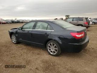 2008 Lincoln MKZ with VIN 3LNHM28T48R620892, listed as a Copart auction lot 49713285 with 144,138 mi miles and Salvage Title. Bid and sale history available at carsss.com. Image 2.