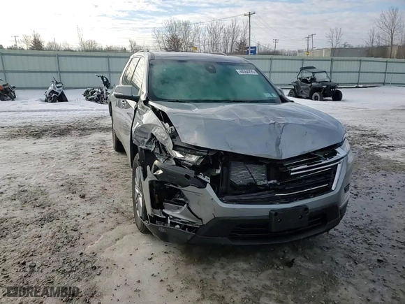 2023 Chevrolet Traverse LT Leather with VIN 1GNEVHKW3PJ325681, listed as a Copart auction lot 46568295 with 21,366 mi miles and Salvage Title. Bid and sale history available at carsss.com. Image 12.