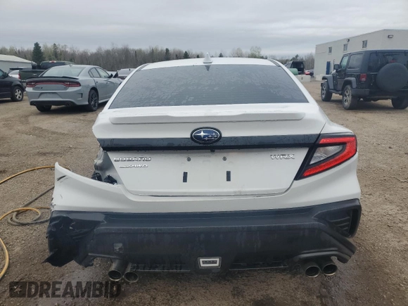 2022 Subaru WRX Limited with VIN JF1VBAL68N9005557, listed as a Copart auction lot 54220445 with 63,016 mi miles and Salvage title. Bid and sale history available at DreamBid. Image 6.