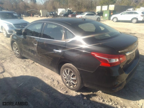 2016 Nissan Sentra SR with VIN 3N1AB7AP8GL642615, listed as a IAAI auction lot 41460607 with 108,056 mi miles. Bid and sale history available at carsss.com. Image 3.
