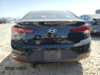 2019 Hyundai Elantra SE with VIN 5NPD74LF9KH416364, listed as a Copart auction lot 53575625 with 62,870 mi miles and Salvage Title. Bid and sale history available at DreamBid. Image 6.