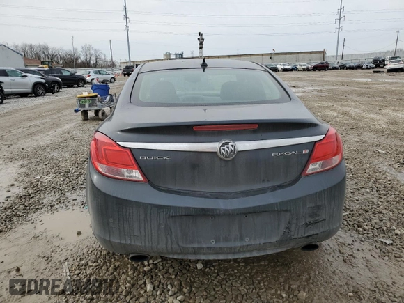 2012 Buick Regal Turbo Premium 1 with VIN 2G4GS5EV4C9213498, listed as a Copart auction lot 43419025 with Not Provided miles and Salvage Title. Bid and sale history available at DreamBid. Image 6.