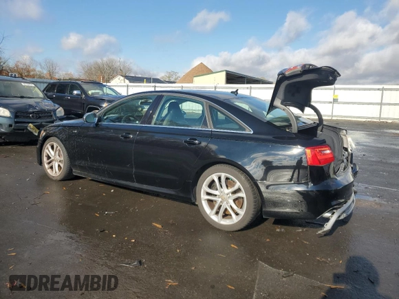 2013 Audi S6 Prestige with VIN WAUJ2AFC3DN116143, listed as a Copart auction lot 79538124 with 111,428 mi miles and Salvage Title. Bid and sale history available at carsss.com. Image 2.