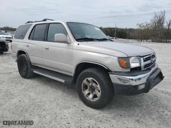 2000 Toyota 4Runner SR5 with VIN JT3HN86R2Y0282716, listed as a Copart auction lot 50390965 with 346,537 mi miles and Salvage Title. Bid and sale history available at carsss.com. Image 4.