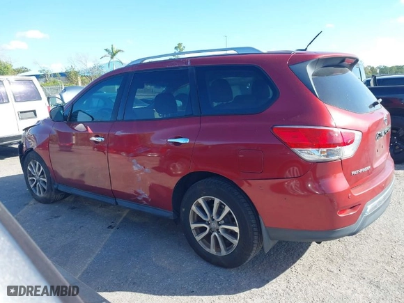 2016 Nissan Pathfinder S with VIN 5N1AR2MN7GC600949, listed as a IAAI auction lot 41261906 with 173,787 mi miles. Bid and sale history available at carsss.com. Image 14.