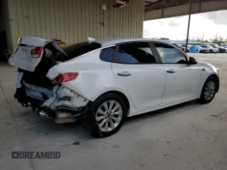 2016 Kia Optima LX with VIN 5XXGT4L38GG008889, listed as a Copart auction lot 51594355 with 93,430 mi miles and Salvage Title. Bid and sale history available at carsss.com. Image 3.