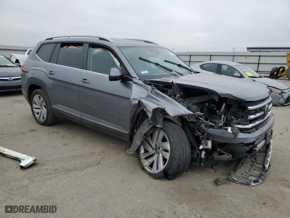 2021 Volkswagen Atlas 2.0T SEL with VIN 1V2BP2CA0MC603750, listed as a Copart auction lot 85717244 with 39,303 mi miles and Salvage Title. Bid and sale history available at carsss.com. Image 4.