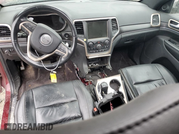 2016 Jeep Grand Cherokee Limited with VIN 1C4RJFBM7GC319718, listed as a Copart auction lot 45948905 with Not provided miles and Salvage title. Bid and sale history available at DreamBid. Image 8.