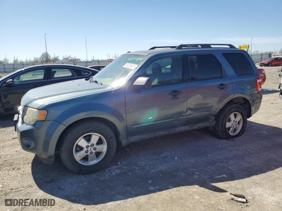 2010 Ford Escape XLT with VIN 1FMCU0DG9AKC94640, listed as a Copart auction lot 49005645 with 101,293 mi miles and Salvage Title. Bid and sale history available at carsss.com. Image 1.