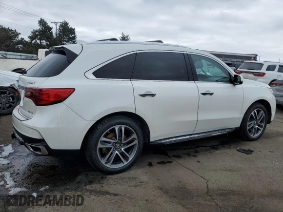 2018 Acura MDX Advance with VIN 5J8YD4H85JL011778, listed as a Copart auction lot 46068325 with 168,558 mi miles and Clean Title. Bid and sale history available at carsss.com. Image 3.