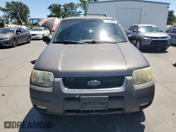 2002 Ford Escape XLT Choice with VIN 1FMYU04182KB99540, listed as a Copart auction lot 61493365 with 156,207 mi miles and Salvage title. Bid and sale history available at DreamBid. Image 5.