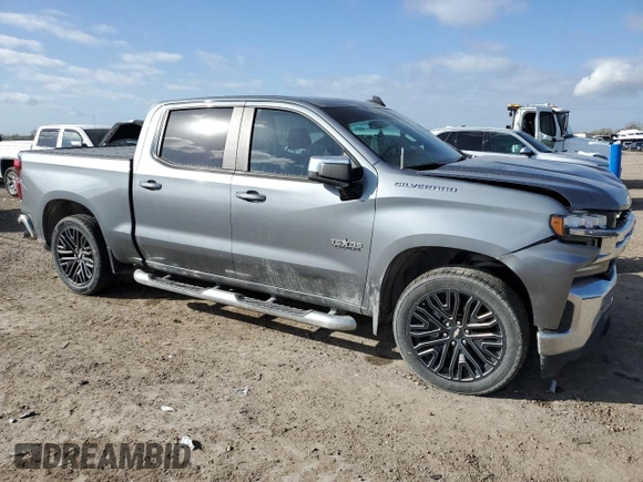2020 Chevrolet Silverado 1500 LT with VIN 3GCPWCED6LG364627, listed as a Copart auction lot 48899595 with 60,803 mi miles and Salvage Title. Bid and sale history available at carsss.com. Image 4.