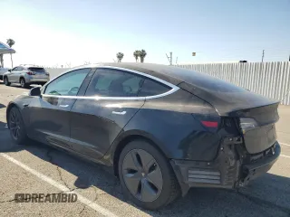 2018 Tesla Model 3 Long Range Battery z VIN 5YJ3E1EA8JF123005, wystawiony jako Copart lot #57272825 z przebiegiem 170 951 mil mil oraz Szkoda całkowita • Salvage title. Historia ofert i sprzedaży dostępna na DreamBid. Obrazek 2.