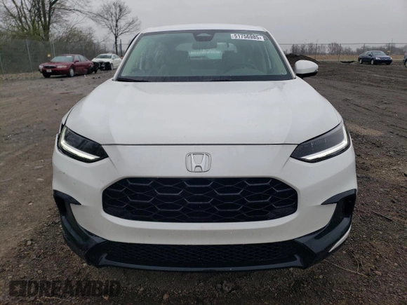 2024 Honda HR-V LX with VIN 3CZRZ2H31RM731676, listed as a Copart auction lot 54373325 with 9,848 mi miles and Salvage title. Bid and sale history available at DreamBid. Image 5.