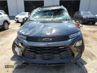 2022 Chevrolet TrailBlazer RS with VIN KL79MTSL1NB129698, listed as a Copart auction lot 69228913 with 28,617 mi miles. Bid and sale history available at carsss.com. Image 5.
