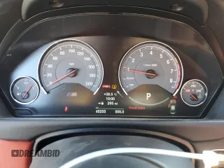 2017 BMW M3 with VIN WBS8M9C32H5G85467, listed as a Copart auction lot 66148333 with 45,255 mi miles. Bid and sale history available at carsss.com. Image 9.