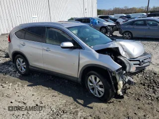 2012 Honda CR-V EX-L with VIN JHLRM4H79CC002291, listed as a Copart auction lot 53256975 with 188,712 mi miles and Salvage Title. Bid and sale history available at carsss.com. Image 4.