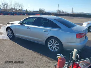 2013 Audi A6 Premium Plus with VIN WAUDFAFC4DN133695, listed as a IAAI auction lot 41174136 with Not provided miles and . Bid and sale history available at DreamBid. Image 3.