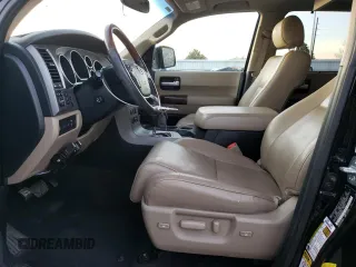 2012 Toyota Sequoia Platinum with VIN 5TDDY5G14CS065313, listed as a Copart auction lot 85329514 with 152,313 mi miles and Salvage Title. Bid and sale history available at carsss.com. Image 7.
