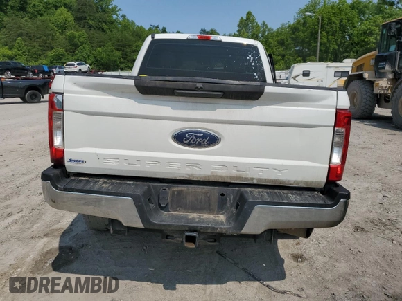 2018 Ford F-250 XL с VIN 1FT7W2BT7JEC53224, выставлен на аукционе Copart как лот 58818595 с пробегом Не указан миль и Списание • Salvage title. История ставок и продаж доступна на DreamBid. Изображение 6.