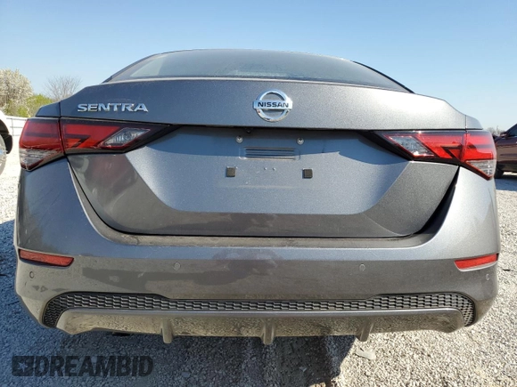 2020 Nissan Sentra S with VIN 3N1AB8BV3LY216170, listed as a Copart auction lot 50326175 with 49,836 mi miles and Salvage Title. Bid and sale history available at DreamBid. Image 6.