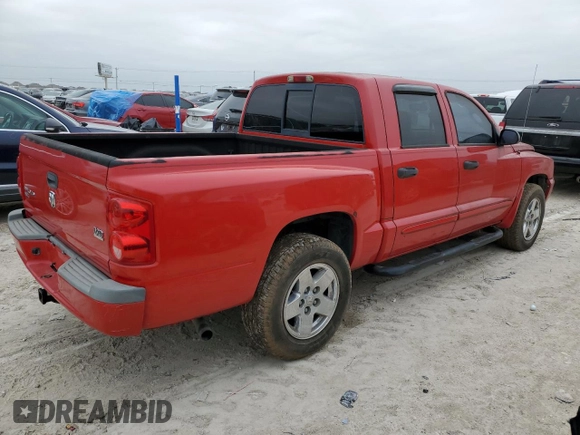 2006 Dodge Dakota SLT with VIN 1D7HE48N16S501462, listed as a Copart auction lot 43990995 with 243,503 mi miles and Clean Title. Bid and sale history available at DreamBid. Image 3.