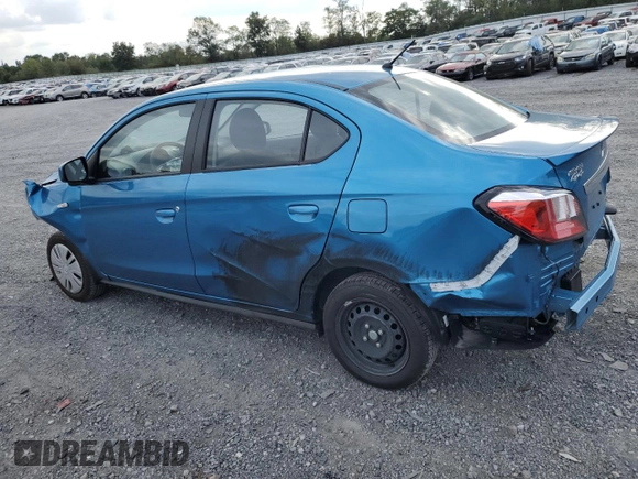 2023 Mitsubishi Mirage G4 ES with VIN ML32FUFJXPHF05933, listed as a Copart auction lot 69374883 with 6,176 mi miles. Bid and sale history available at carsss.com. Image 2.