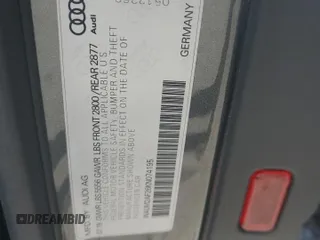 2019 Audi A6 Prestige z VIN WAUM2AF26KN074195, wystawiony jako Copart lot #49867535 z przebiegiem 56 898 mil mil oraz Szkoda całkowita • Salvage title. Historia ofert i sprzedaży dostępna na DreamBid. Obrazek 12.