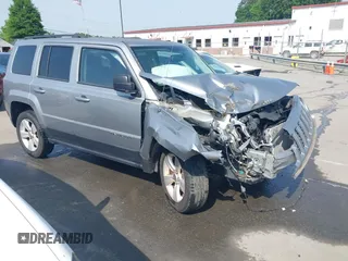 2016 Jeep Patriot Latitude with VIN 1C4NJRFB2GD714425, listed as a IAAI auction lot 42258753 with 119,655 mi miles and . Bid and sale history available at DreamBid. Image 1.