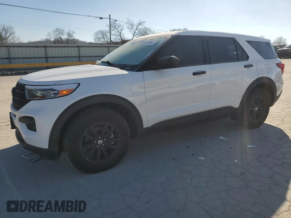 2021 Ford Explorer with VIN 1FMSK8BH5MGB33303, listed as a Copart auction lot 87237384 with 56,374 mi miles and Salvage Title. Bid and sale history available at carsss.com. Image 1.