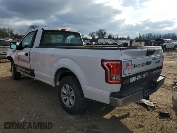 2016 Ford F-150 XL z VIN 1FTMF1C88GKF10862, wystawiony jako Copart lot #85302204 z przebiegiem 159 965 mil mil oraz Szkoda całkowita • Salvage title. Historia ofert i sprzedaży dostępna na DreamBid. Obrazek 2.