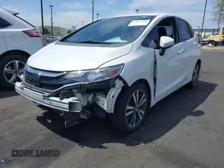 2019 Honda Fit EX with VIN 3HGGK5H80KM715748, listed as a IAAI auction lot 42033296 with 81,218 mi miles and . Bid and sale history available at DreamBid. Image 2.