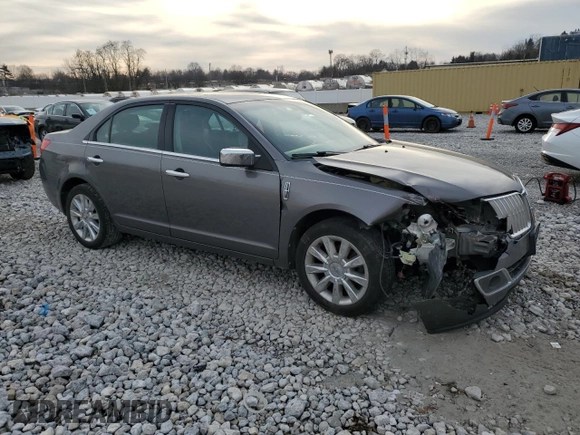 2012 Lincoln MKZ with VIN 3LNHL2GC7CR808710, listed as a Copart auction lot 45540355 with 128,774 mi miles and Salvage Title. Bid and sale history available at DreamBid. Image 4.