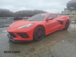 2024 Chevrolet Corvette 1LT z VIN 1G1YA2D44R5113077, wystawiony jako Copart lot #52700285 z przebiegiem 3 406 mil mil oraz Szkoda całkowita • Salvage title. Historia ofert i sprzedaży dostępna na DreamBid. Obrazek 1.