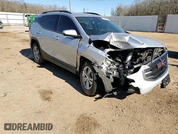 2020 GMC Terrain SLE with VIN 3GKALMEV6LL178210, listed as a Copart auction lot 89193585 with 75,623 mi miles and Salvage Title. Bid and sale history available at DreamBid. Image 12.