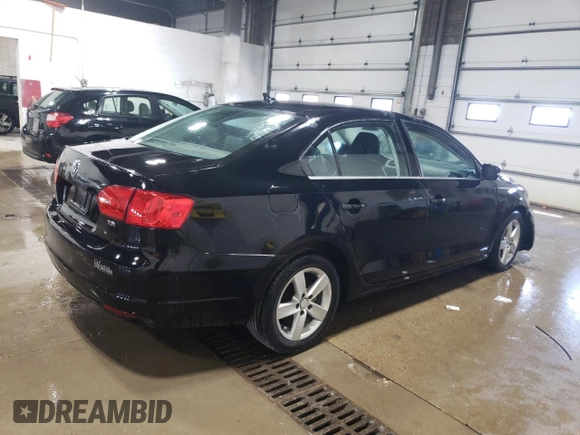 2011 Volkswagen Jetta TDI with VIN 3VWLL7AJXBM093417, listed as a Copart auction lot 57710435 with 104,484 mi miles and Clean title. Bid and sale history available at DreamBid. Image 3.