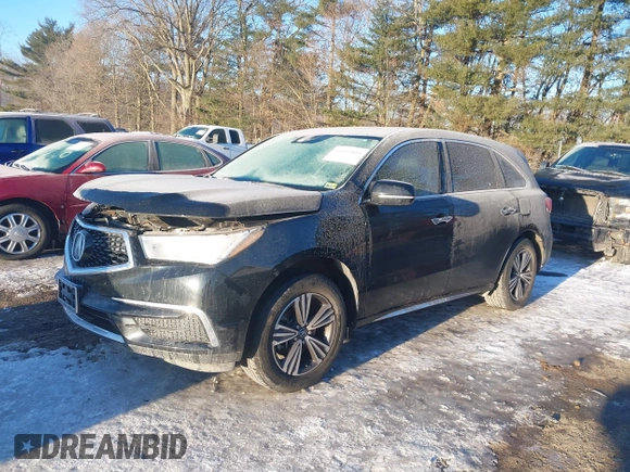 2017 Acura MDX with VIN 5FRYD4H39HB014410, listed as a IAAI auction lot 41395814 with 81,579 mi miles. Bid and sale history available at carsss.com. Image 18.