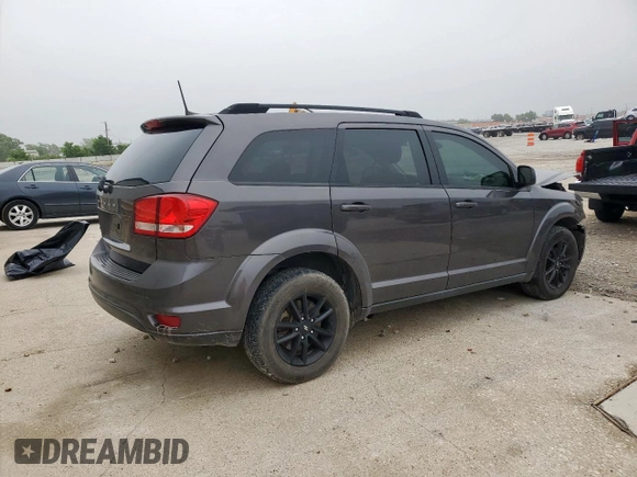 2019 Dodge Journey SE z VIN 3C4PDCBB9KT848399, wystawiony jako Copart lot #54950545 z przebiegiem 102 501 mil mil oraz Szkoda całkowita • Salvage title. Historia ofert i sprzedaży dostępna na DreamBid. Obrazek 3.